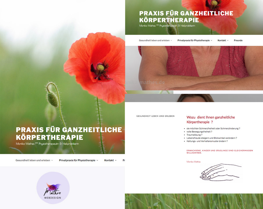 Webdesign 6 Fotografie: Relaunch einer Webseite, Portrait-Shooting